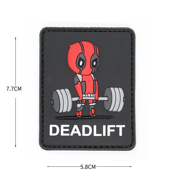 Patch Velcro Deadlift – Deadpool Gym Tactical Patch - Default Title