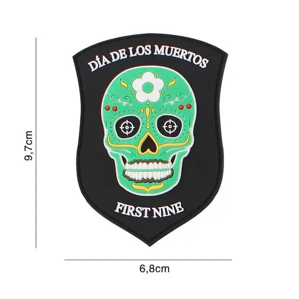 Patch velcro Dia De los Muertos First Nine - Default Title