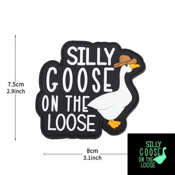 Patch Velcro Silly Goose On The Loose - Default Title