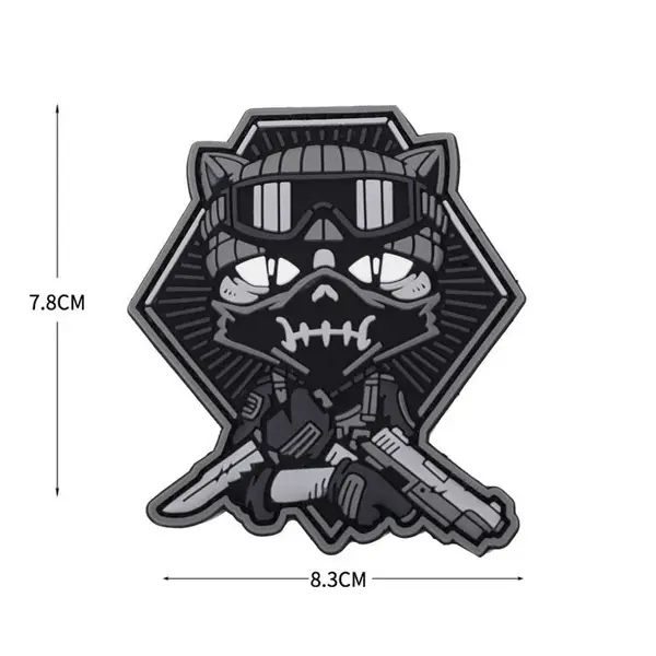 Patch Velcro Tacticat Opurrations – Cat Skull Tactical Patch - Default Title
