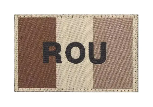 Patch velcro textil ROMANIA - DESERT