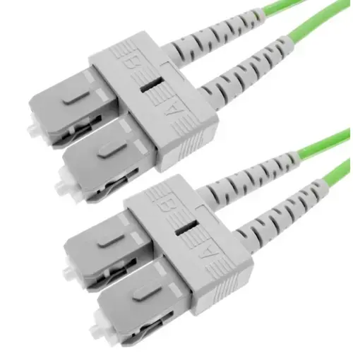 Patchcord FO SC/PC-SC/PC, MM OM5 50/125, manta LSZH 3.0mm, duplex 3m - EMTEX