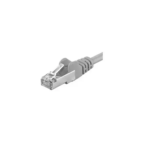 Patchcord FTP EMTEX RJ45-RJ45 Cat.6, LSZH, 1m, Gri