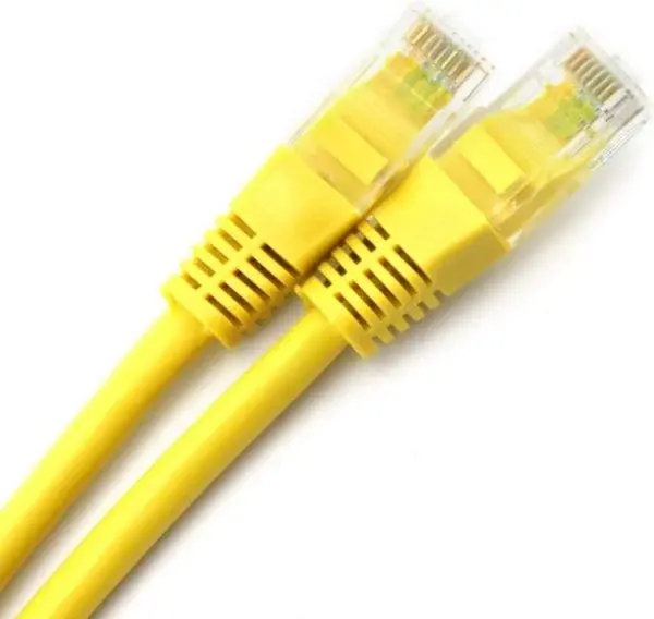 Patchcord retea CAT5e 0.5M Galben SP-PT-CAT5-0.5M-Y