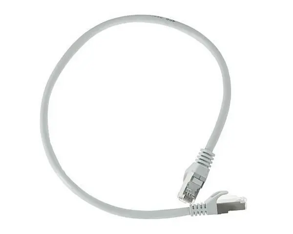 Patchcord retea S/FTP CAT6, 0.5 m, cupru-aluminiu, ecranat, AWG26, alb, Spacer SPPC-SFTP-CAT6-0.5M