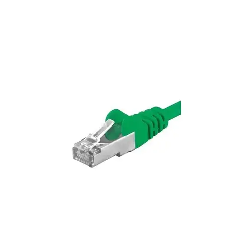 Patchcord SFTP PremiumCord RJ45-RJ45 Cat.6A, 5m, Verde