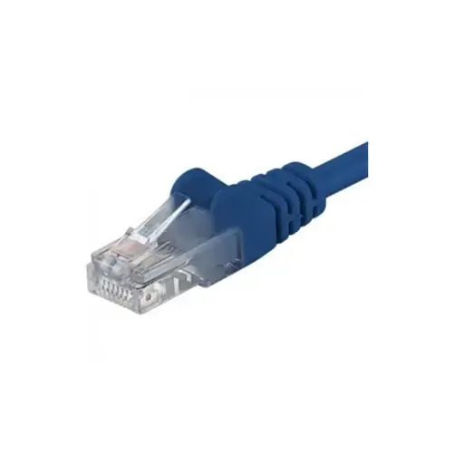 Patchcord UTP PremiumCord RJ45-RJ45 Cat.5e 0.5m, Albastru
