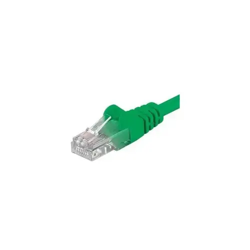 Patchcord UTP PremiumCord RJ45-RJ45 Cat.5e 2m, Verde