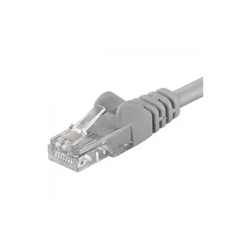 Patchcord UTP PremiumCord RJ45-RJ45 Cat.5e 5m, Gri