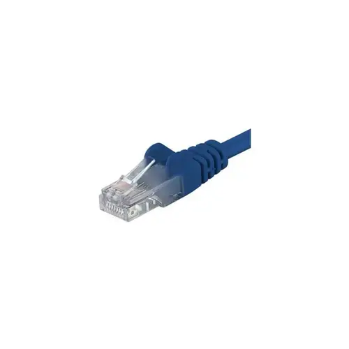 Patchcord UTP PremiumCord RJ45-RJ45 Cat.6, 0.25m, Albastru
