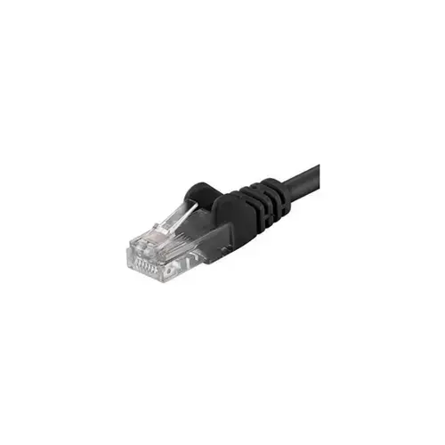 Patchcord UTP PremiumCord RJ45-RJ45 Cat.6, 0.25m, Negru