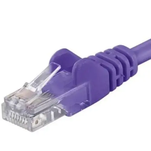 Patchcord UTP RJ45-RJ45 Categoria 5e 3m, violet, cupru integral, 26AWG