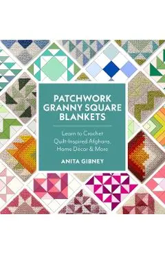 Patchwork Granny Square Blankets - Anita|@madebyanita Gibney