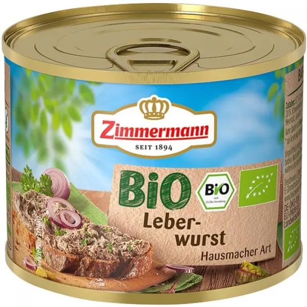 Pate de ficat fara gluten, eco - 200 g