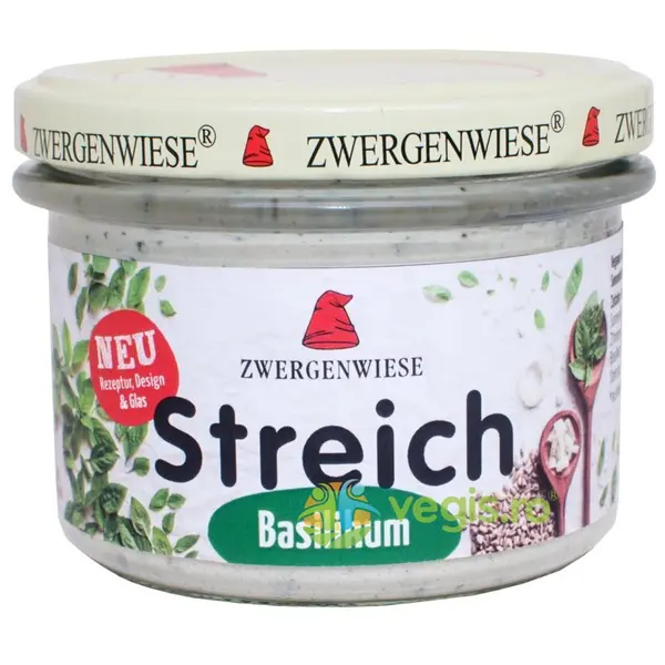 Pate Vegetal cu Busuioc Fara Gluten Ecologic/Bio 180g