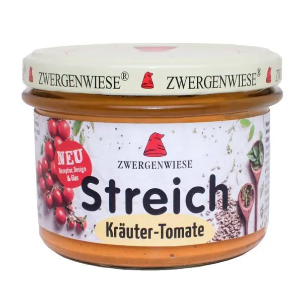 Pate vegetal cu ierburi aromate si tomate fara gluten, eco - 180 g