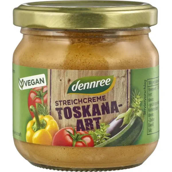Pate vegetal Toskana, eco - 180 g