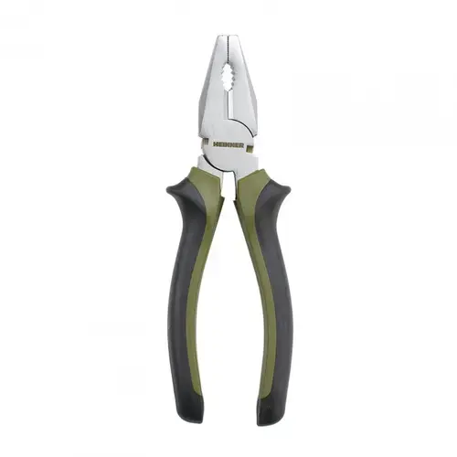 Patent clasic 180mm, Otel-Carbon, maner plastic, Verde