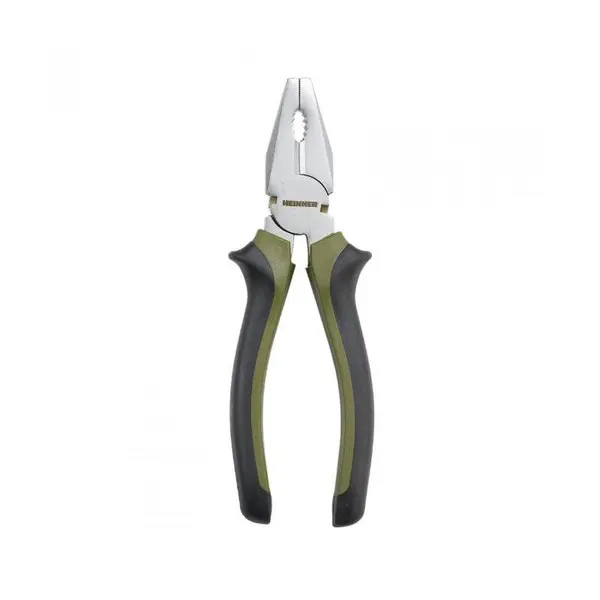 Patent clasic 180mm, Otel-Carbon, maner plastic, Verde