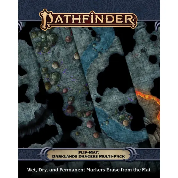 Pathfinder Flip-Mat - Darklands Dangers Multi-Pack