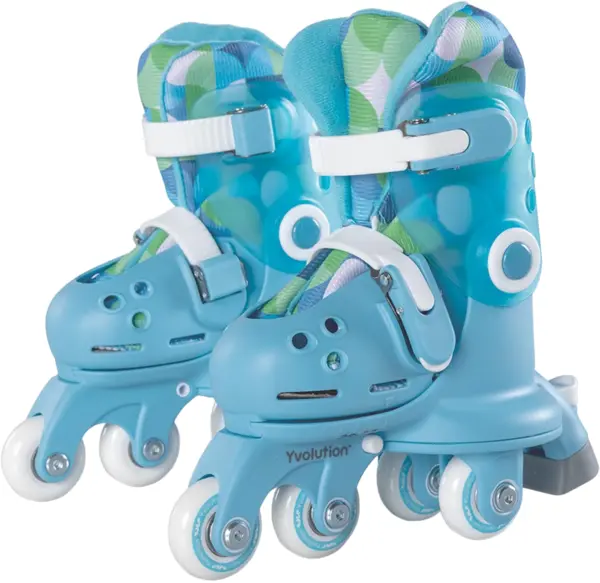 Patine cu rotile pentru copii Yvolution - Twista Skates, marimea - 23-28, albastru