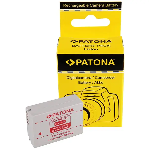 Patona Acumulator /Baterie PATONA pentru Canon NB-10L NB10L Powershot SX40 HS Powershot SX-40HS SX40HS- 1097