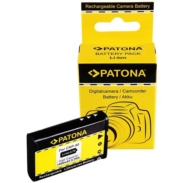 Patona Acumulator /Baterie Patona pentru Casio Exilim EX-H10 EX-H-10 EXH10 NP-90 NP90- 1076
