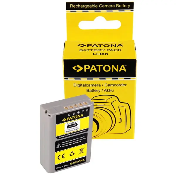 Patona Acumulator /Baterie Patona pentru Olympus OM-D E-M5 Stylus XZ-2 Pen E-P5 E-M1 BLN-1 BLN1- 1206