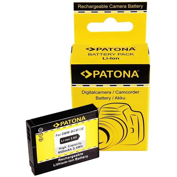 Patona Acumulator /Baterie Patona pentru Panasonic DMW-BCM13 DMC-ZS30 DMC-TZ40 DMC-TZ41 DMC-TS5 DMC-FT5- 1161