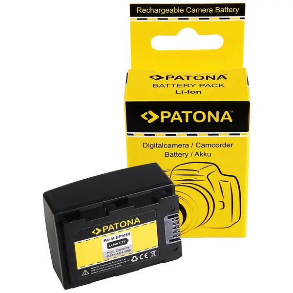 Patona Acumulator /Baterie Patona pentru Samsung IA-BP105R Samsung HMX-H304BP- 1133