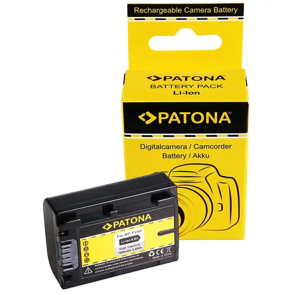 Patona Acumulator /Baterie Patona pentru Sony HDR-CX110 HDR-CX170 NP-FV30 NP-FV50 NP-FV100- 1117