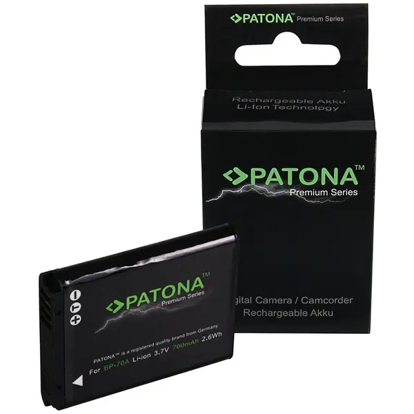Patona Acumulator /Baterie PATONA Premium pentru Samsung ES-65 ES-70 PL-80 PL-100 BP-70A BP70A- 1218