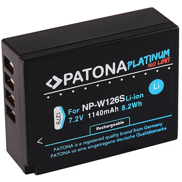 Patona Acumulator Patona Platinum NP-W126 1140mAh replace FujiFilm Finepix-1279