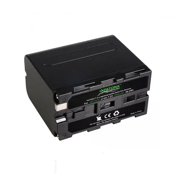 Patona Acumulator Patona Premium NP-F950 NP-F960 NP-F970 7800mAh replace video SONY
