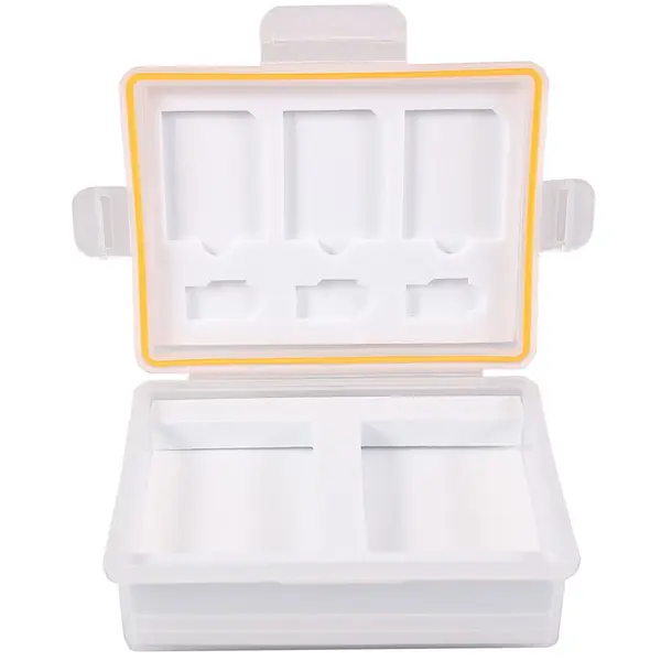 Patona Hard case Patona pentru carduri SD micro SD si 2xAcumulatori LP-E10 NP-W126 DMW-BLG10 EN-EL23 Li109-1908