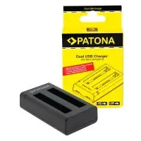 Patona Incarcator dublu PATONA pentru Insta360 X3 CINAQBT/A-1459