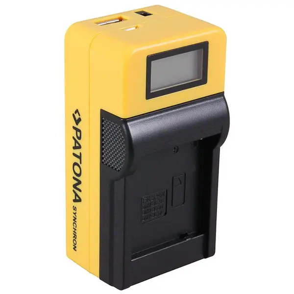 Patona Incarcator Patona DMW-BLE9 BL9E cu ecran LCD compatibil Panasonic Lumix-4640