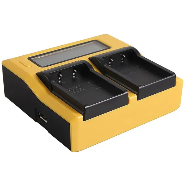 Patona Incarcator Patona Dual LCD USB pentru Fujifilm GFX50R GFX50S NP-T125