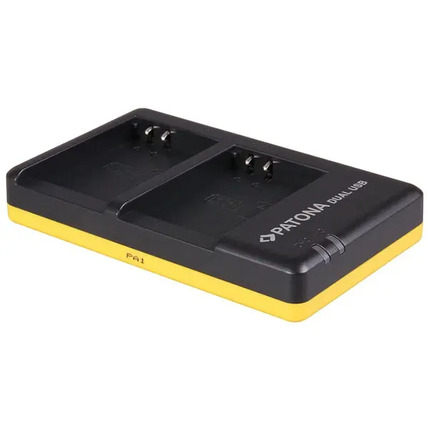 Patona Incarcator Patona Dual Quick-incarcator Slim micro-USB BLN-1 pentru Olympus OMD-EM5 PEN E-P5 -1946
