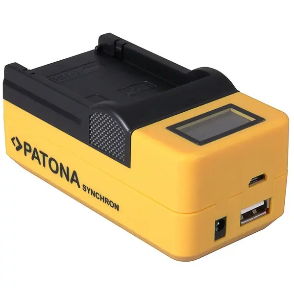 Patona Incarcator Patona NP-FV100, NP-FH100 cu ecran LCD compatibil Sony-4557