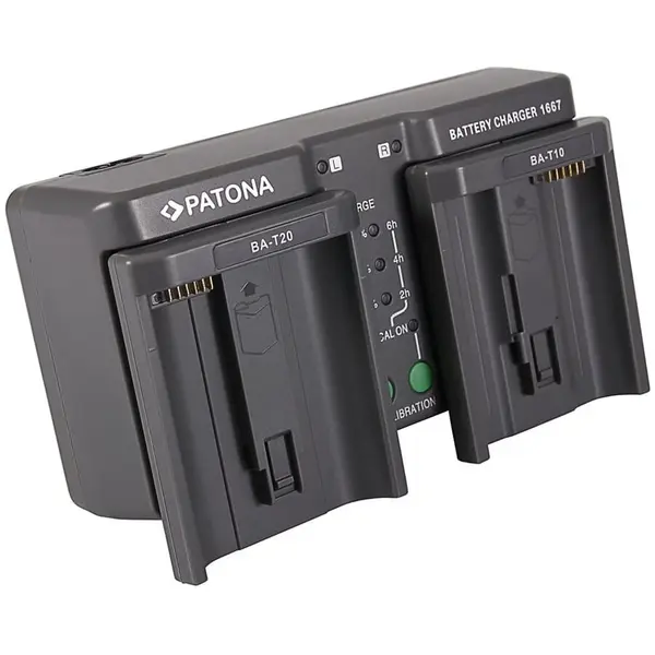Patona Incarcator Patona Premium 2x acumulatori EN-EL18 EN-EL4 LP-E4 -1667