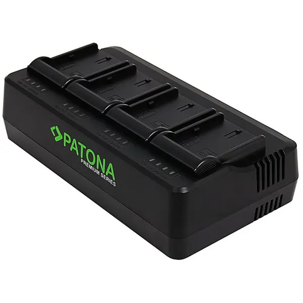 Patona Incarcator Patona Premium 4x acumulatori LP-E6, Mark II Mark III-1700
