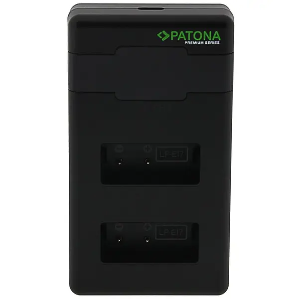 Patona Incarcator Patona Premium Dual Performance PD LCD USB-C compatibil Canon LP-E17 - 161939