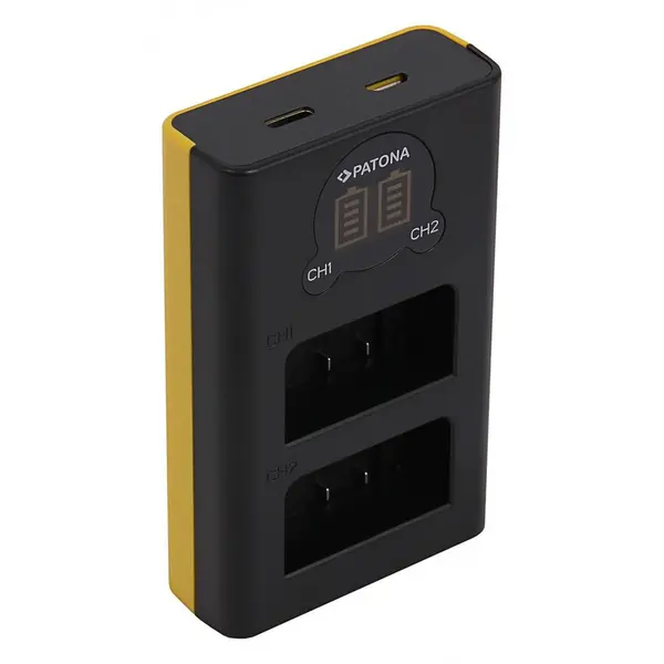 Patona Incarcator Smart Patona USB Dual LCD EN-EL25 compatibil Nikon Z50, Z fc-1911