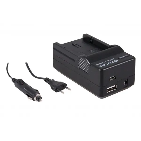 Patona Patona 4in1 incarcator Panasonic Battery BM7 Lumix CGA-S002E +KFZ-Lader/S006