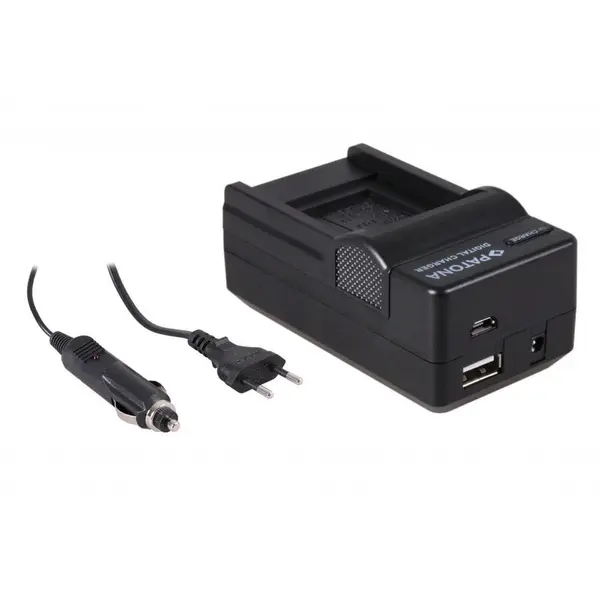 Patona Patona 4in1 incarcator Panasonic Battery CGA-S007/CGA-S008 BCE10E Lumix DMC-FX3