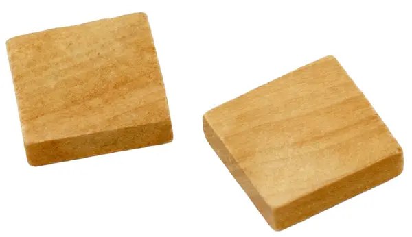 Patrat de lemn Em Art - 20 x 5 mm (5 buc.)
