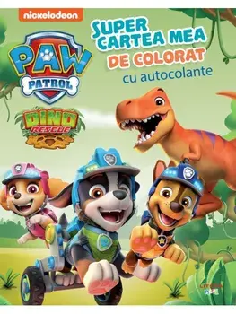 Patrula Catelusilor. Supercartea mea de colorat cu autocolante/***