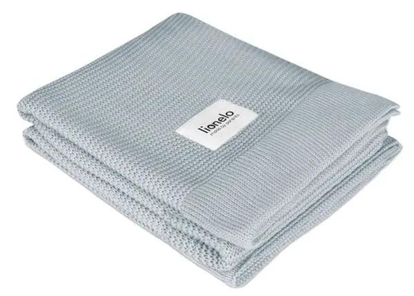 Pătura de bambus Lionelo - 100 х 75 cm, Grey