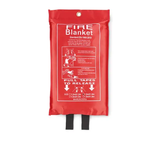 Patura de incendiu in husa PVC Patura de incendiu in husa PVC